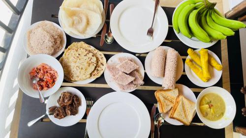 Jídlo v vily nebo okolí