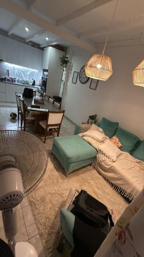 Χώρος καθιστικού στο Alborada