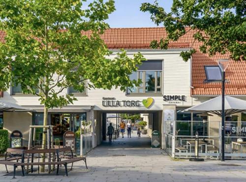 Budova, kde se vila nachází