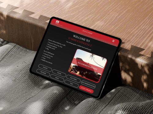 Habibi Hostel & Restaurantにあるテレビまたはエンターテインメントセンター