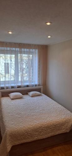 Postel nebo postele na pokoji v ubytování H.Manto butas