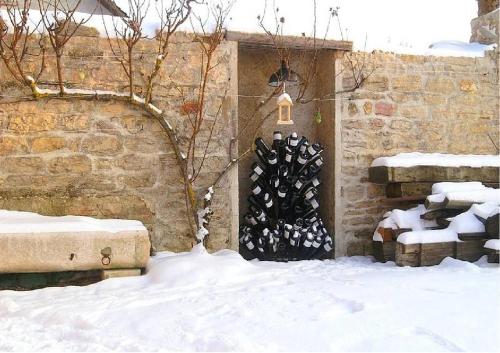 Domaine des Closeaux v zimě