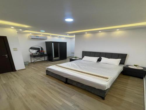 Postel nebo postele na pokoji v ubytování Aroma Chalet