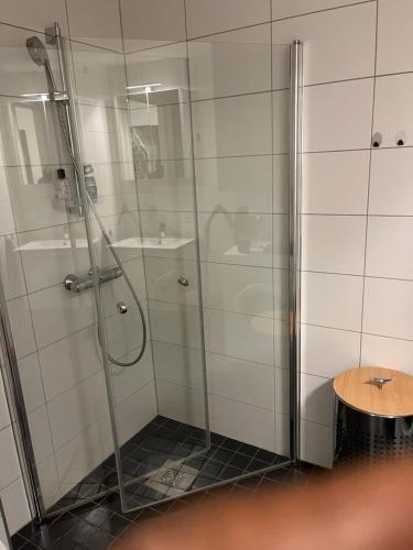 Koupelna v ubytování Odelsvegen 10, 2063 Jessheim Norge