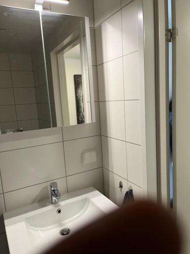 Koupelna v ubytování Odelsvegen 10, 2063 Jessheim Norge