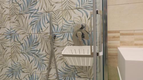 Koupelna v ubytování Villa Angelina