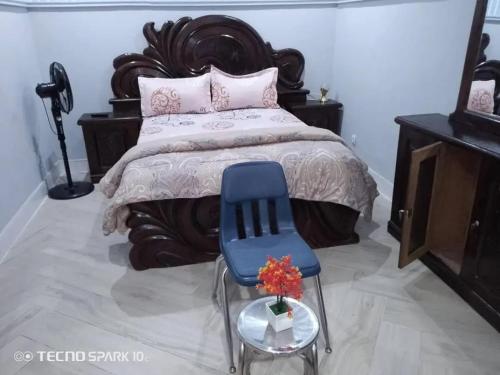 Postel nebo postele na pokoji v ubytování MAISON Khadija Abibatou