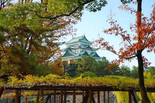 Κήπος έξω από το Apartment Hotel 11 Nagoya Sakae