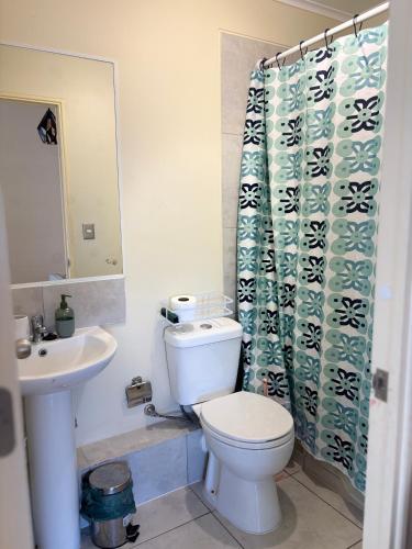 Koupelna v ubytování kafi2,5