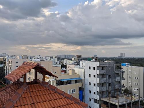 Γενική άποψη της πόλης Χιντεραμπάντ ή θέα της πόλης από  αυτό το διαμέρισμα