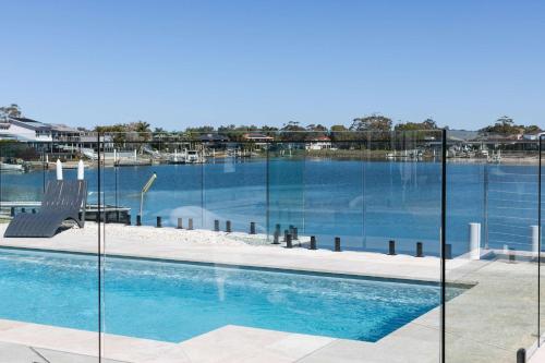 Docked at Yamba - Oceanstays - Pool Jetty