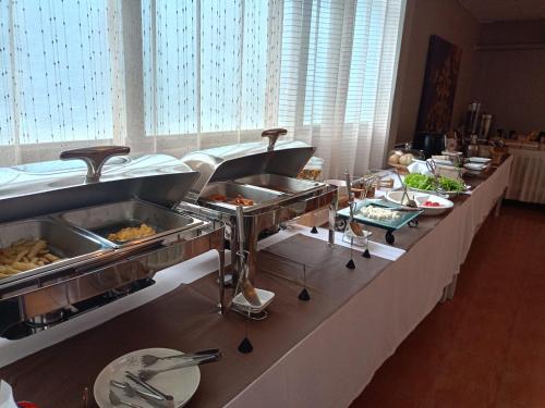 Eten bij of ergens in de buurt van het hotel

