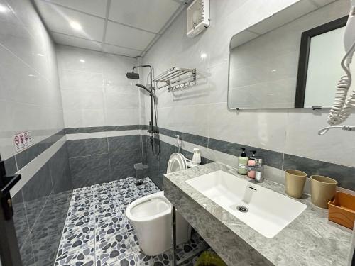 Koupelna v ubytování Tam Coc Nam Huyền Homestay