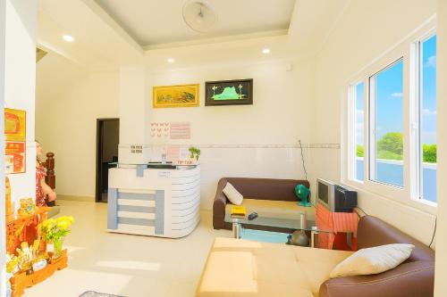 Η κουζίνα ή μικρή κουζίνα στο Phước Hưng 1 Hotel