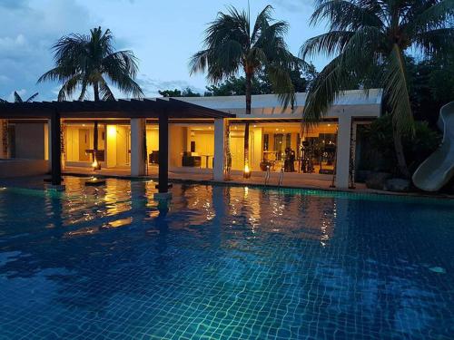 Bazén v ubytování Mount Sea Resort nebo v jeho okolí