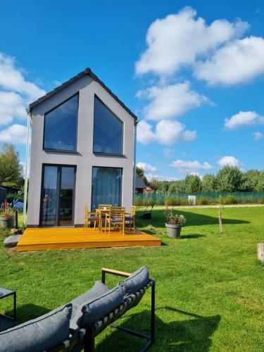 Zahrada ubytování Chill in Lubrza