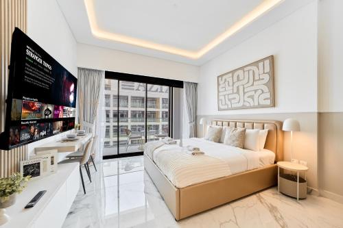 Cozy & Modern Studio Stay in Azizi Riviera Meydan