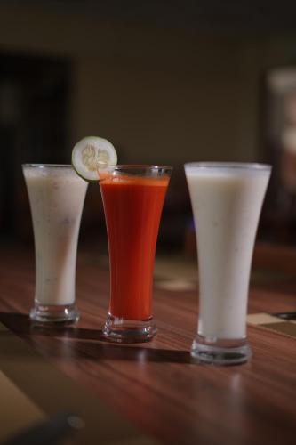 Nápoje v ubytování RIshikulam Wellness Centre