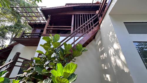 Μπαλκόνι ή βεράντα στο Terres D'Angkor