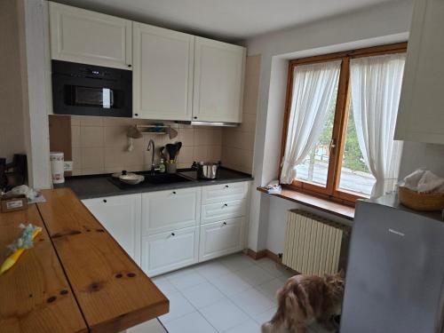 Kuchyň nebo kuchyňský kout v ubytování La MaisonB - Arly