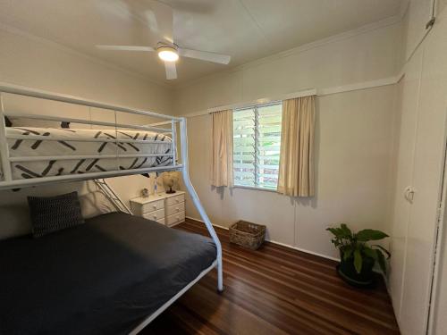 Ένα ή περισσότερα κρεβάτια σε δωμάτιο στο Beach Shack On Barlow