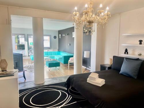 Χώρος καθιστικού στο Appartement cosy