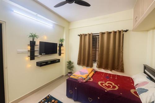 TV a/nebo společenská místnost v ubytování Casa61 Homestay