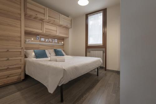 Postel nebo postele na pokoji v ubytování Aquilegia