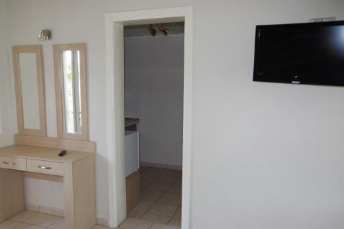 TV a/nebo společenská místnost v ubytování Rachoni Resort