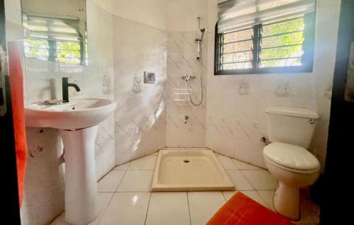 Koupelna v ubytování Paradise Garden watamu