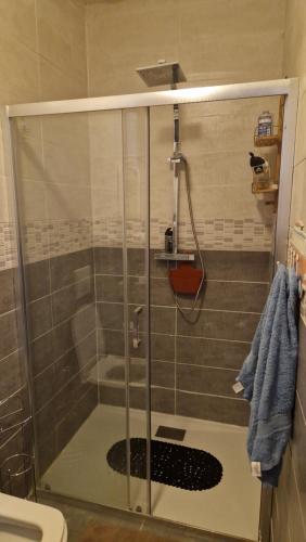 Ένα μπάνιο στο Villa Vallombreuse