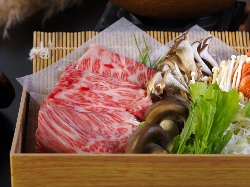 Mad på ryokanen eller i nærheden