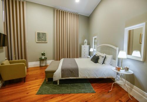 Ένα ή περισσότερα κρεβάτια σε δωμάτιο στο GuestReady - Casa Conforto & Chiado