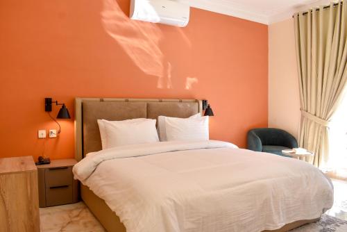 Postel nebo postele na pokoji v ubytování Zhule by Roomy, Skardu