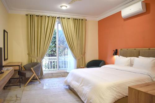 Postel nebo postele na pokoji v ubytování Zhule by Roomy, Skardu