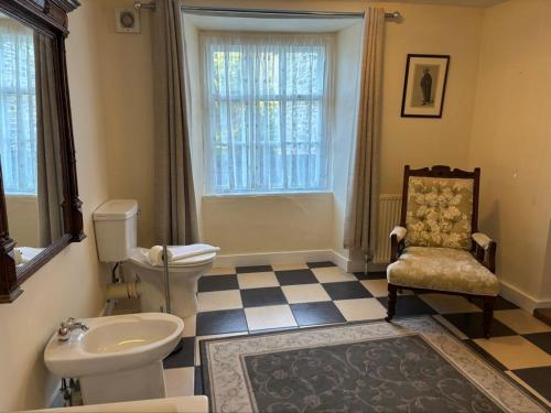 Phòng tắm tại Trehellas House Hotel & Courthouse restaurant