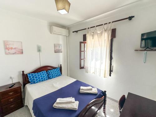 Ένα ή περισσότερα κρεβάτια σε δωμάτιο στο Residencial Boavistense by Umbral