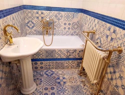 Et badeværelse på Retro House