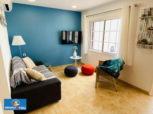 Appartamento Safir Son Bou con vista mare e piscina