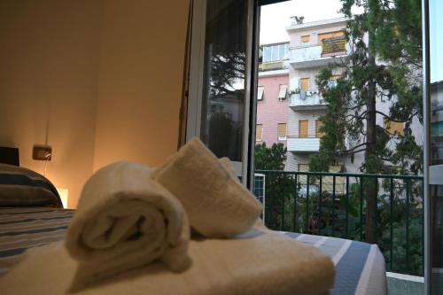 Ένα ή περισσότερα κρεβάτια σε δωμάτιο στο Casa dolce Casa