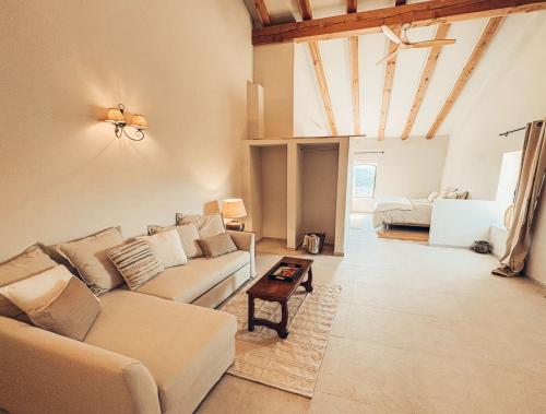 Posezení v ubytování Mimosa Lodge