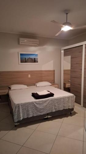 Ένα ή περισσότερα κρεβάτια σε δωμάτιο στο Hotel vitoria