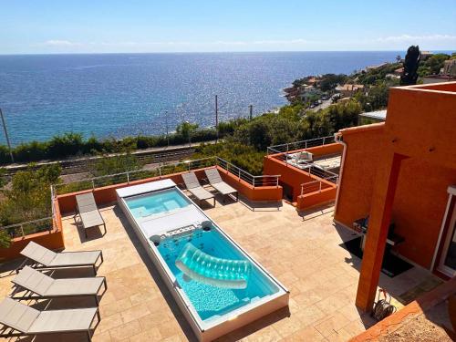 Tolles Ferienhaus für Familien mit Meerblick und Schwimm Spa Strandnah by Riviera Homelife Management