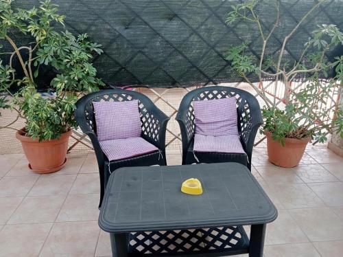 Posezení v ubytování casa giardino