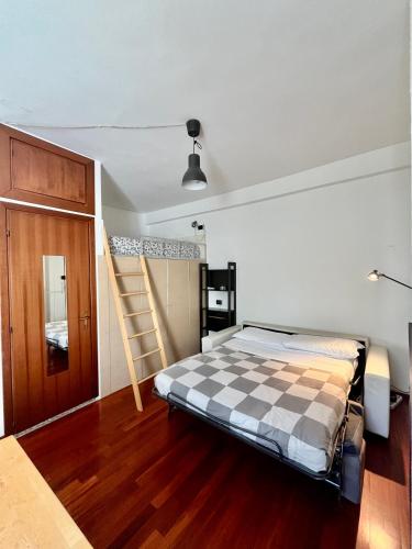 Postel nebo postele na pokoji v ubytování Maison Ringhiera