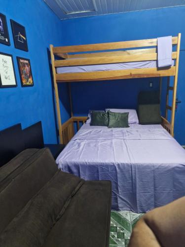 Postel nebo postele na pokoji v ubytování Quarto espetacular próximo à UFPA e ao Centro comercial