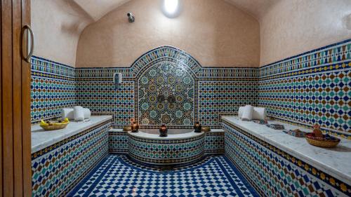 Koupelna v ubytování Hotel Al Walid