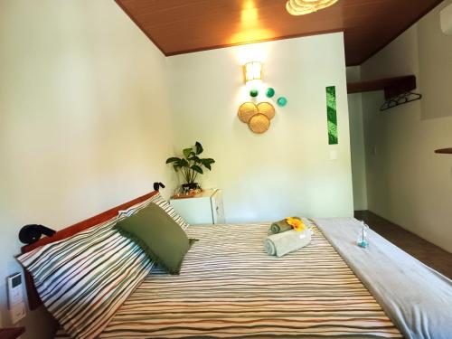 Postel nebo postele na pokoji v ubytování Pousada Casa de Naue - Ilha de Boipeba