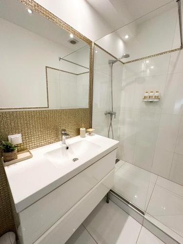 Koupelna v ubytování L&O Residence Gold