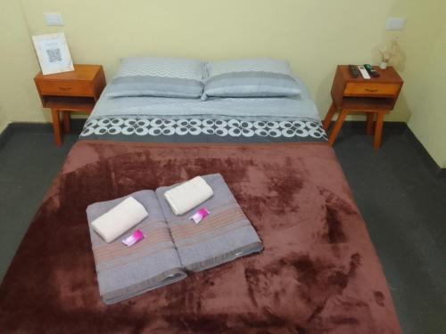 Postel nebo postele na pokoji v ubytování Departamento Monoambiente-Selva Stay Iguazu